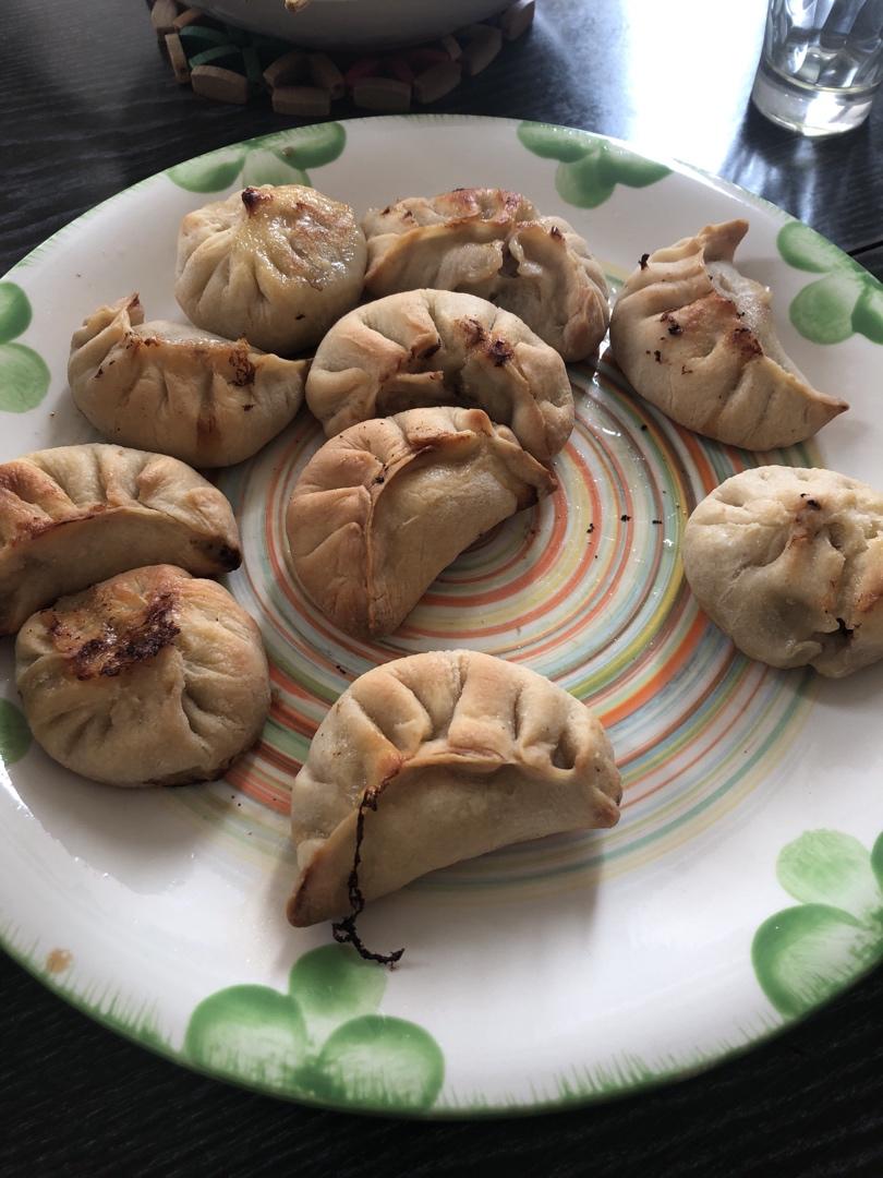 烤箱烤剩饺子 方便简单 省油 不糊不焦