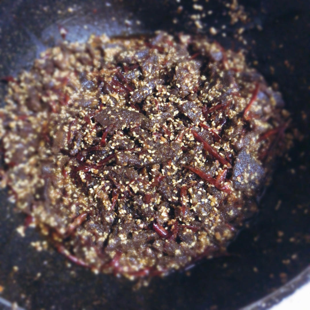 麻辣牛肉干