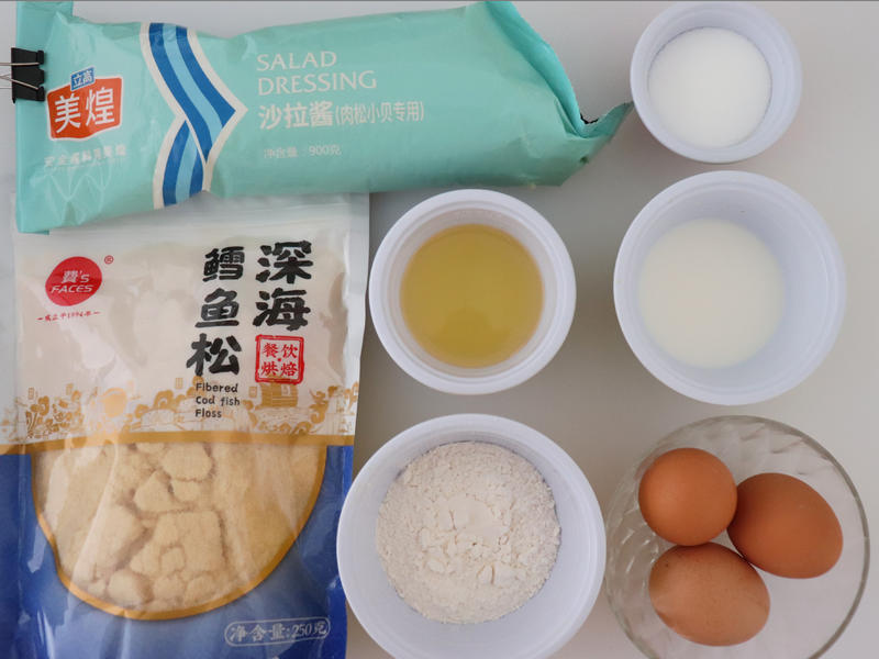 纯奶手撕吐司的做法 步骤1