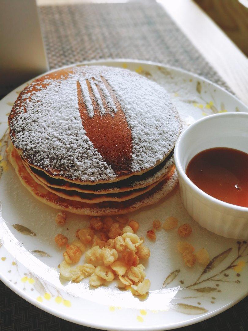 食得无厌做的自制松饼粉 快手松饼 pancake mix