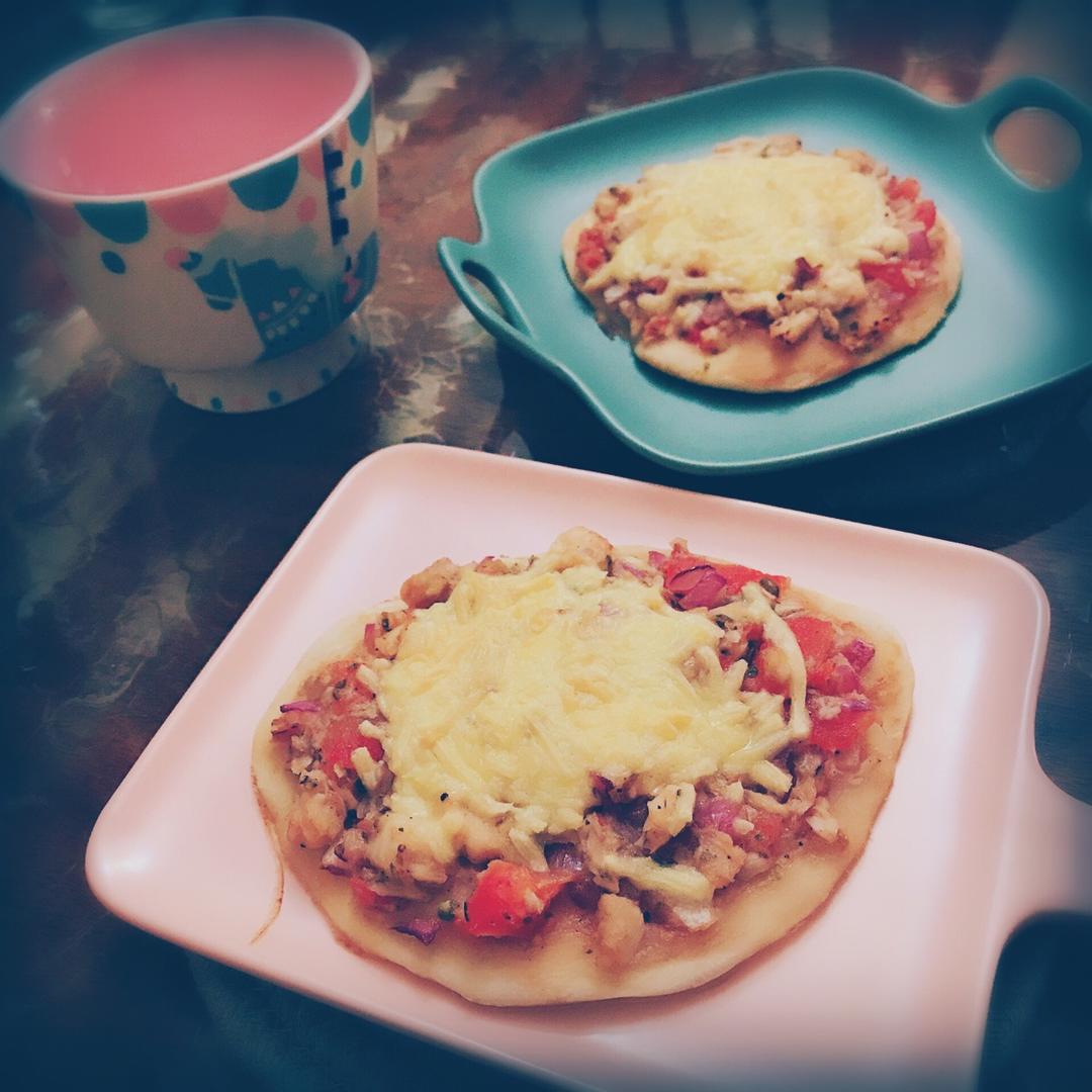 一口气可以干掉六个的 Mini意式披萨！