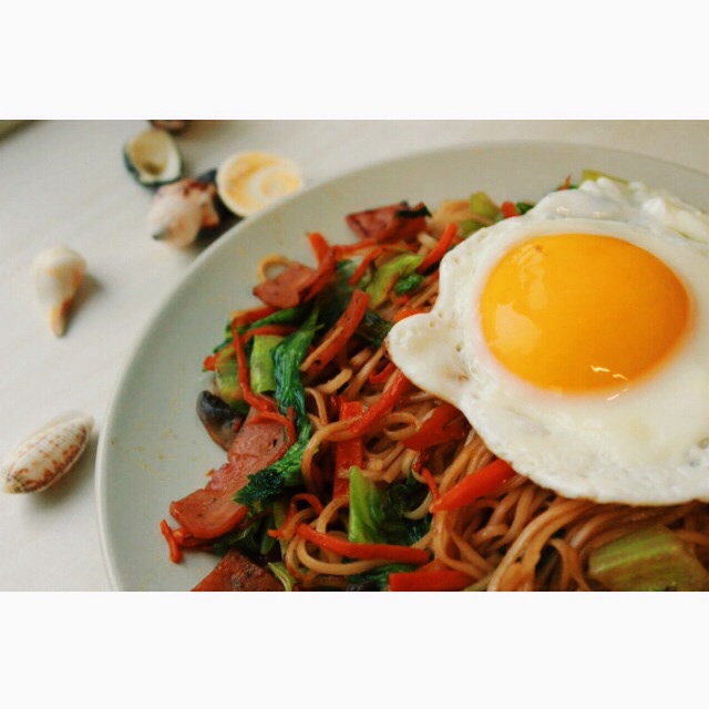 焼きそば（日式酱油炒面）