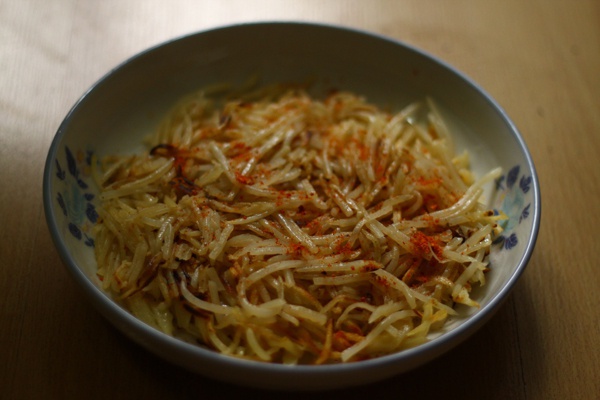 干焙土豆丝