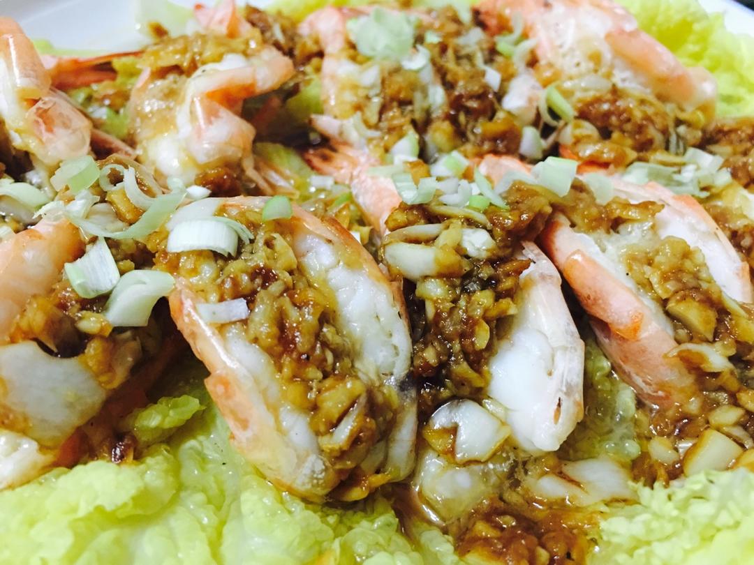蒜蓉粉丝蒸虾