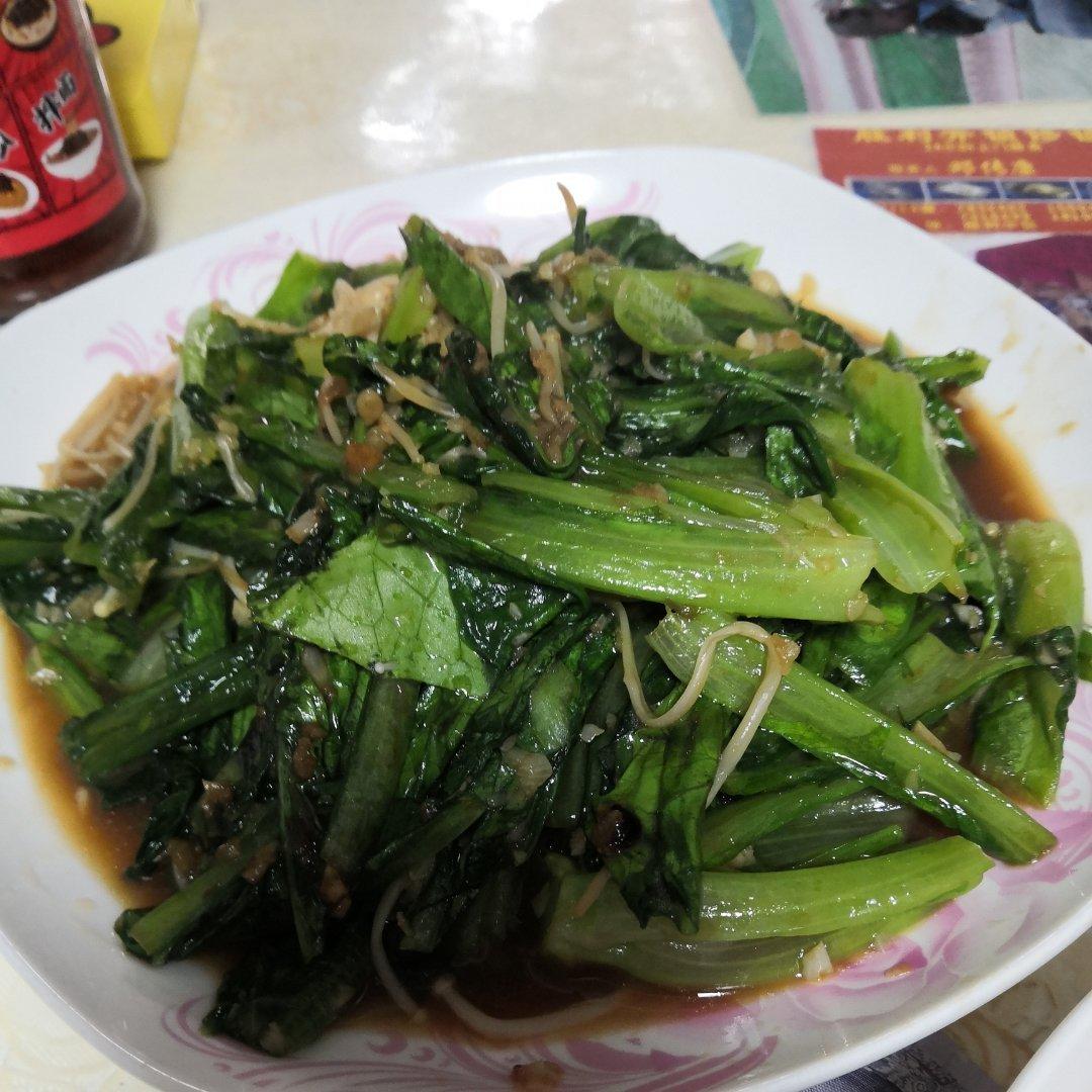 蒜蓉油麦菜（蚝油）