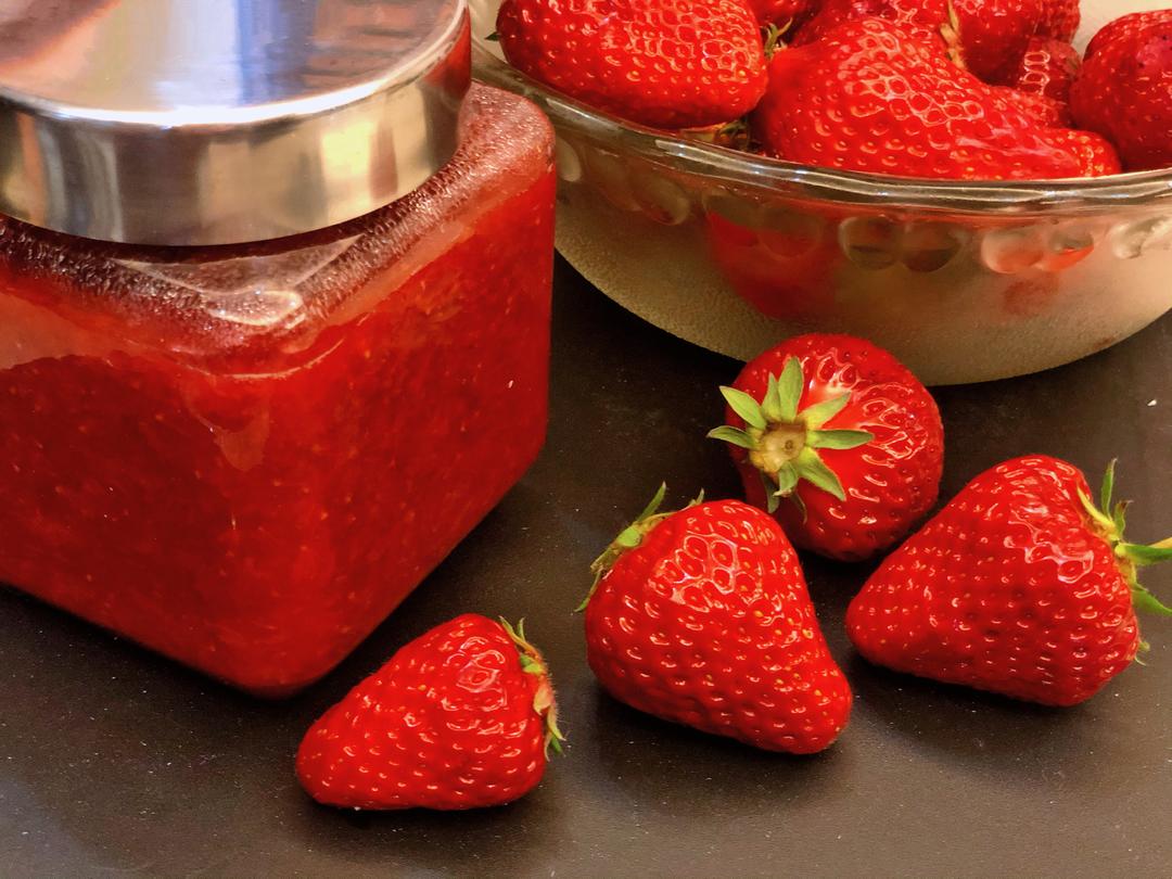 仙女草莓酱（低糖美味）