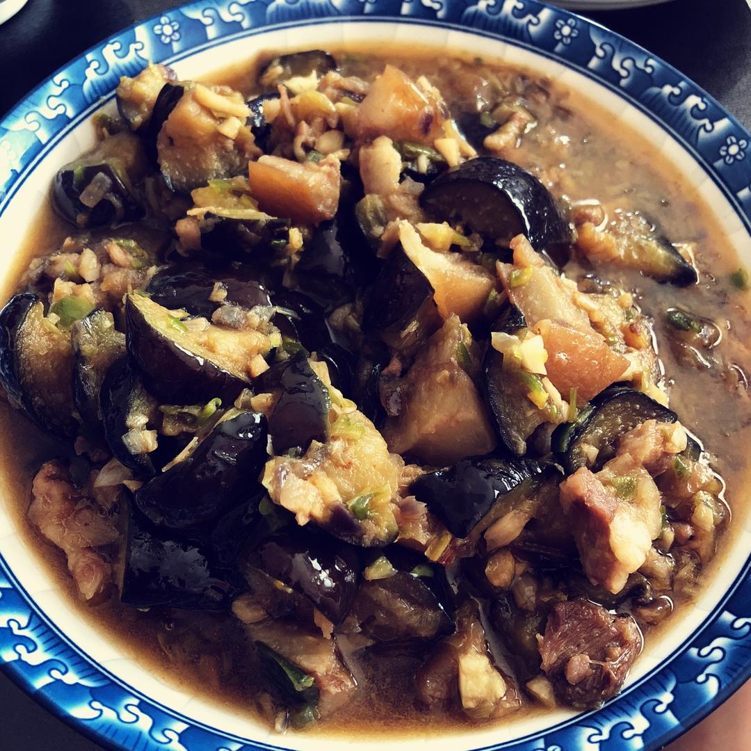 茄子炒肉