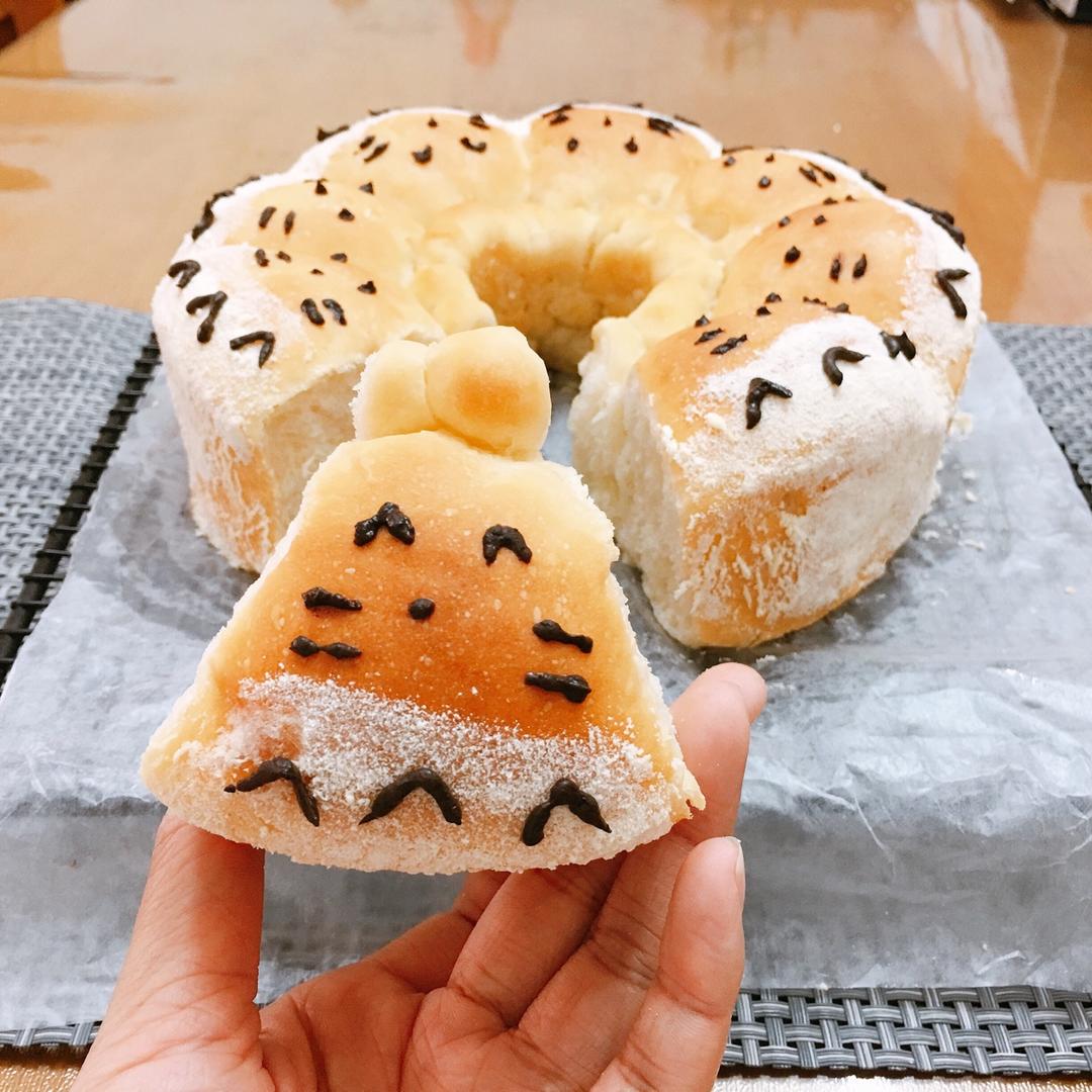 龙猫挤挤小面包