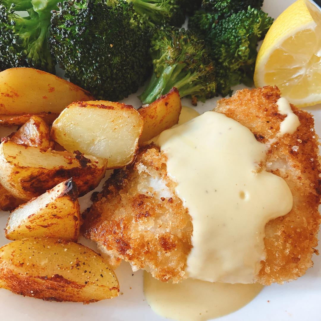 不需要面粉的炸鸡排