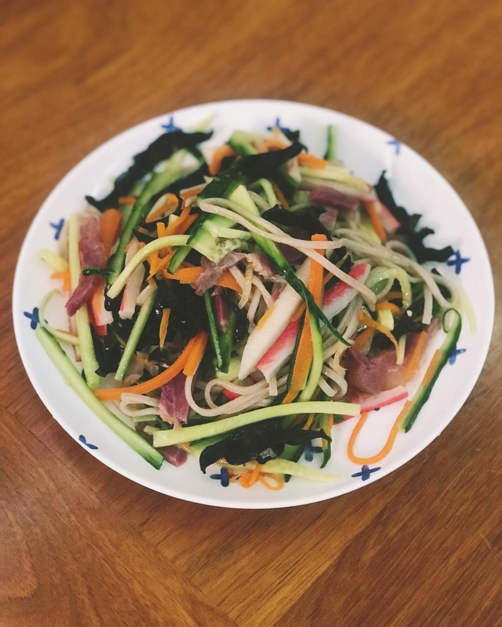 夏日快手凉拌面