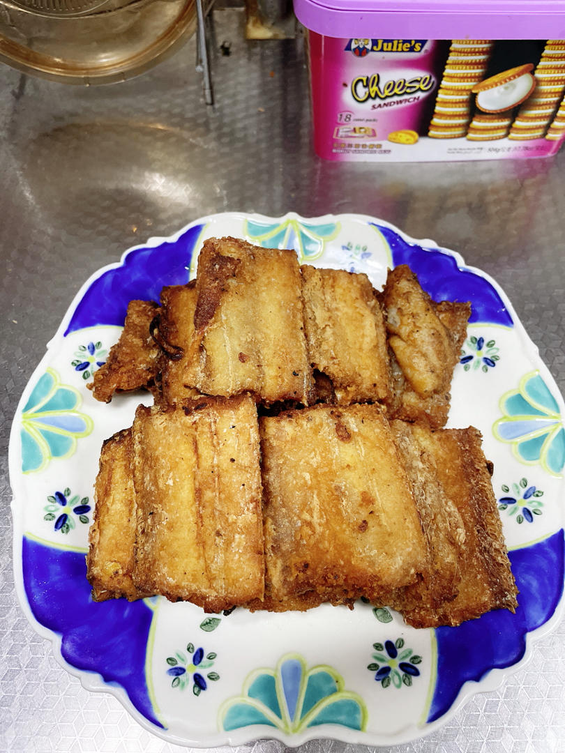 干炸带鱼