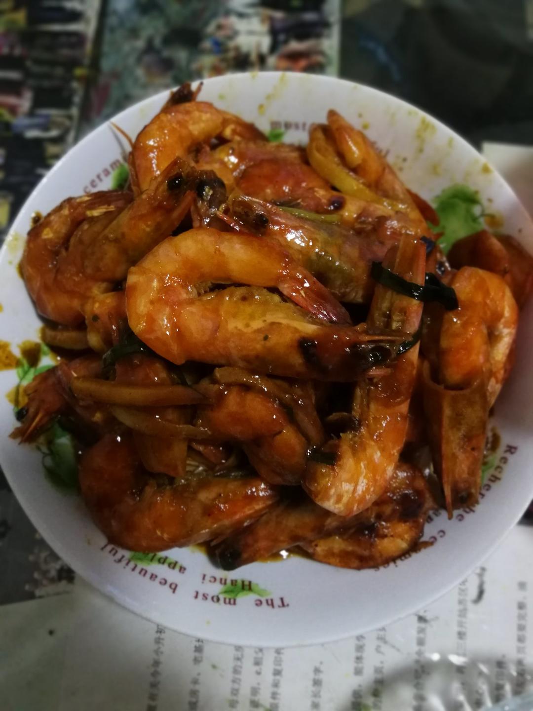 油焖大虾