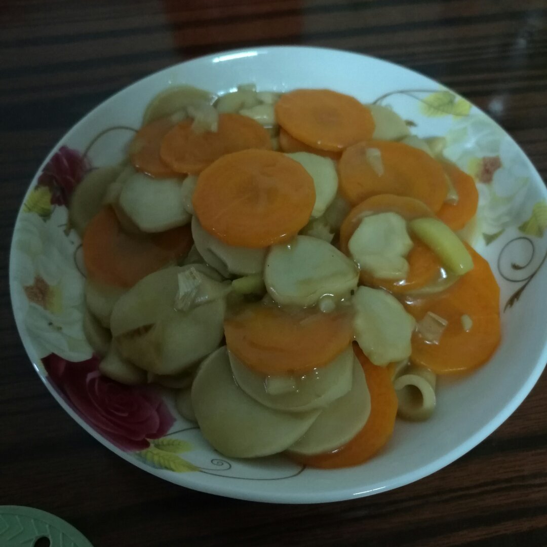 老丁的私房菜-美极杏鲍菇