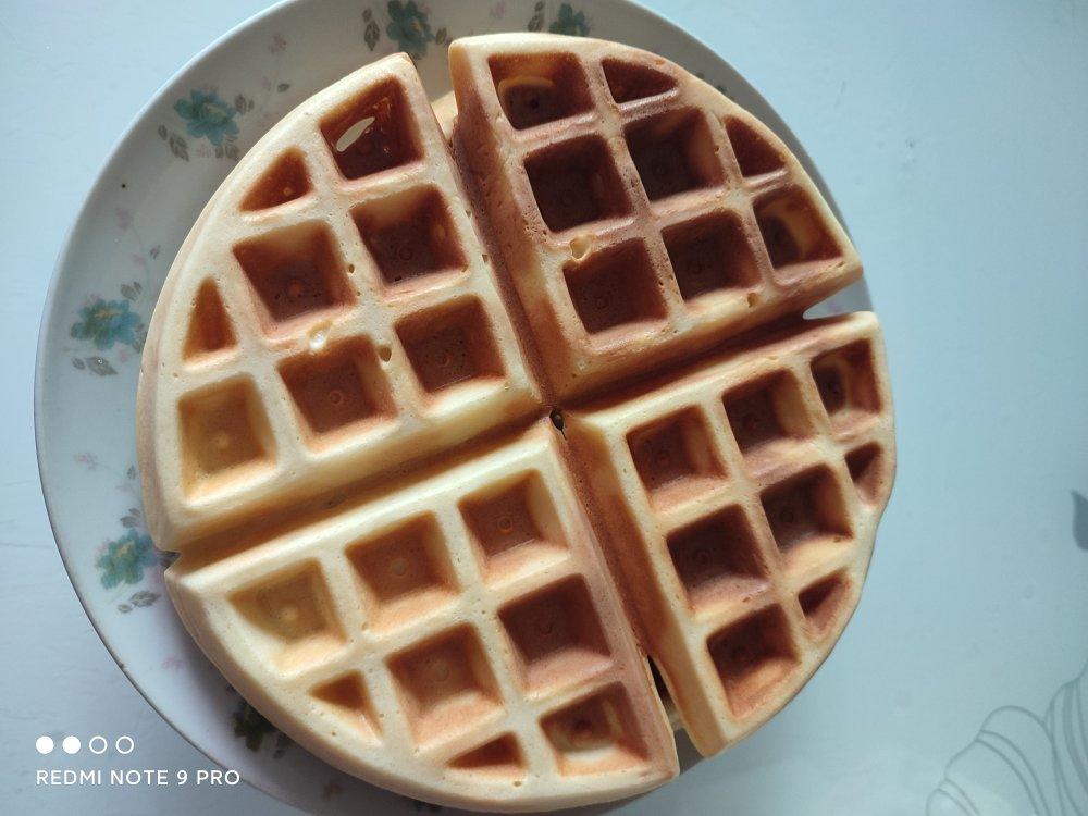 无泡打粉华夫饼(早餐机版)