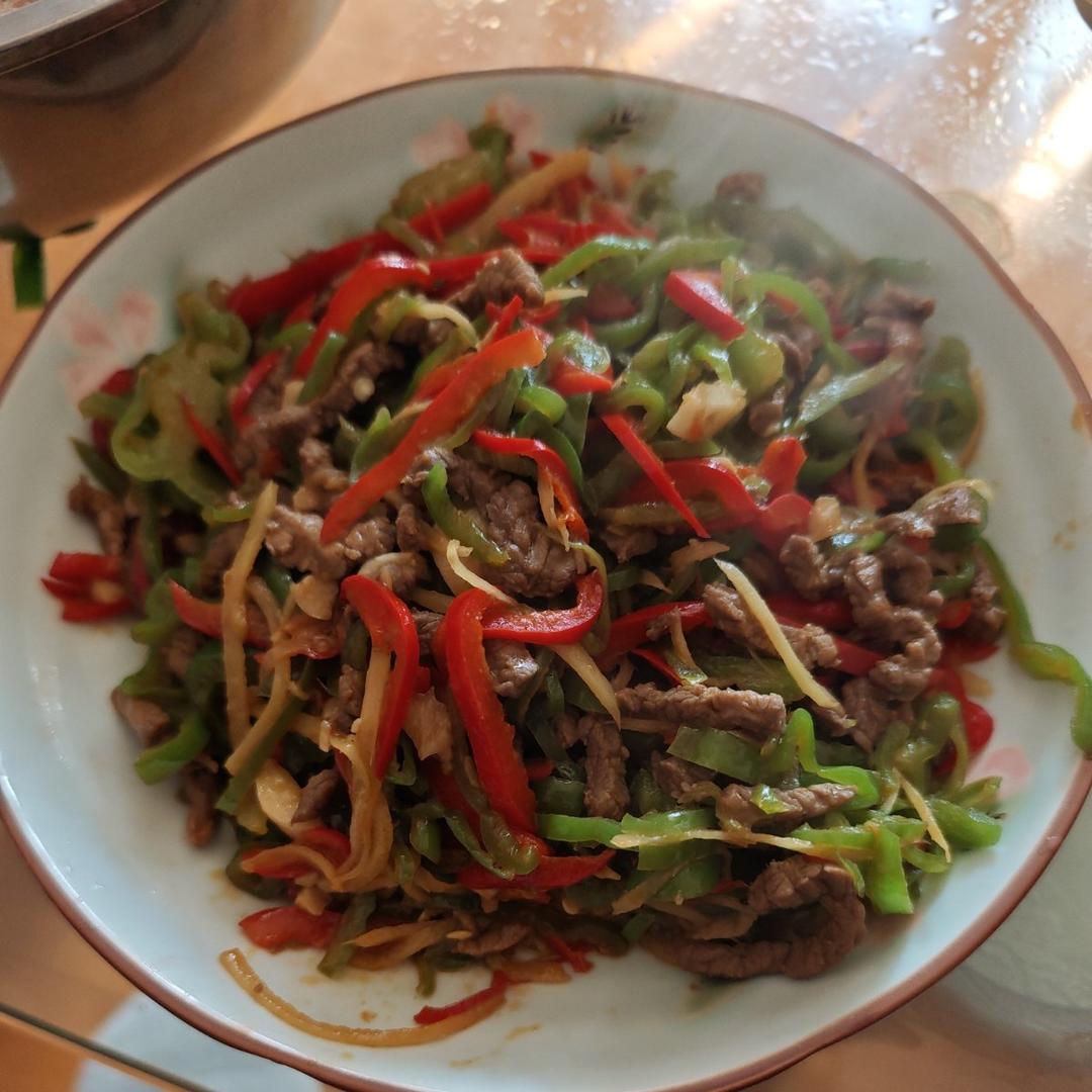 好吃到停不下来的爆炒牛肉丝