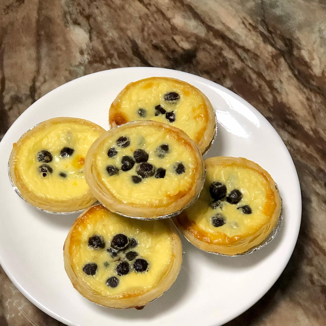 黑糖珍珠流心蛋挞
