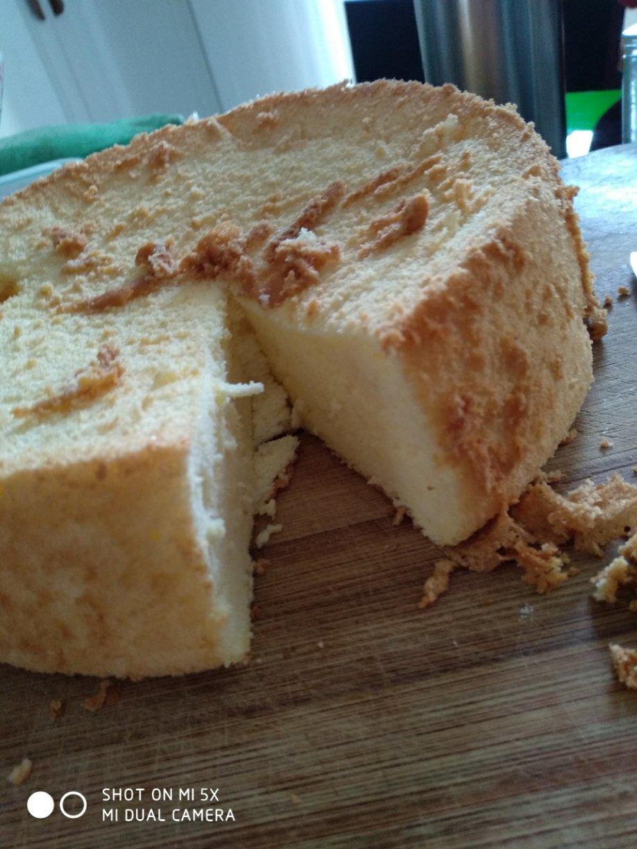 简单好做的8寸戚风蛋糕