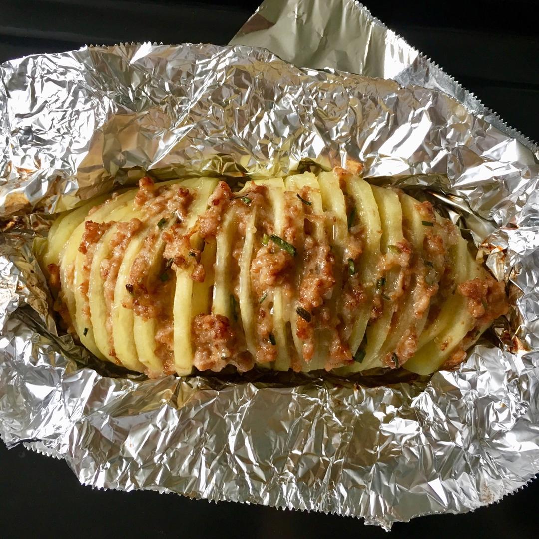 培根风琴烤土豆