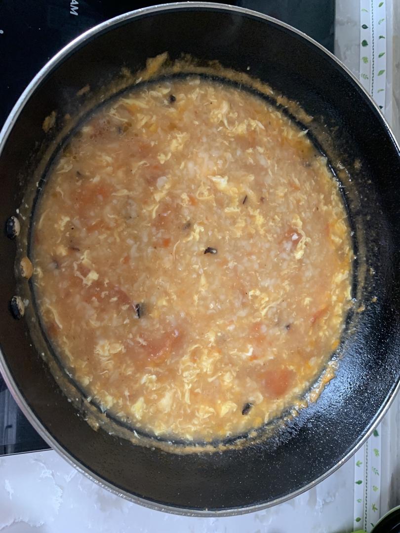 西红柿鸡蛋疙瘩汤