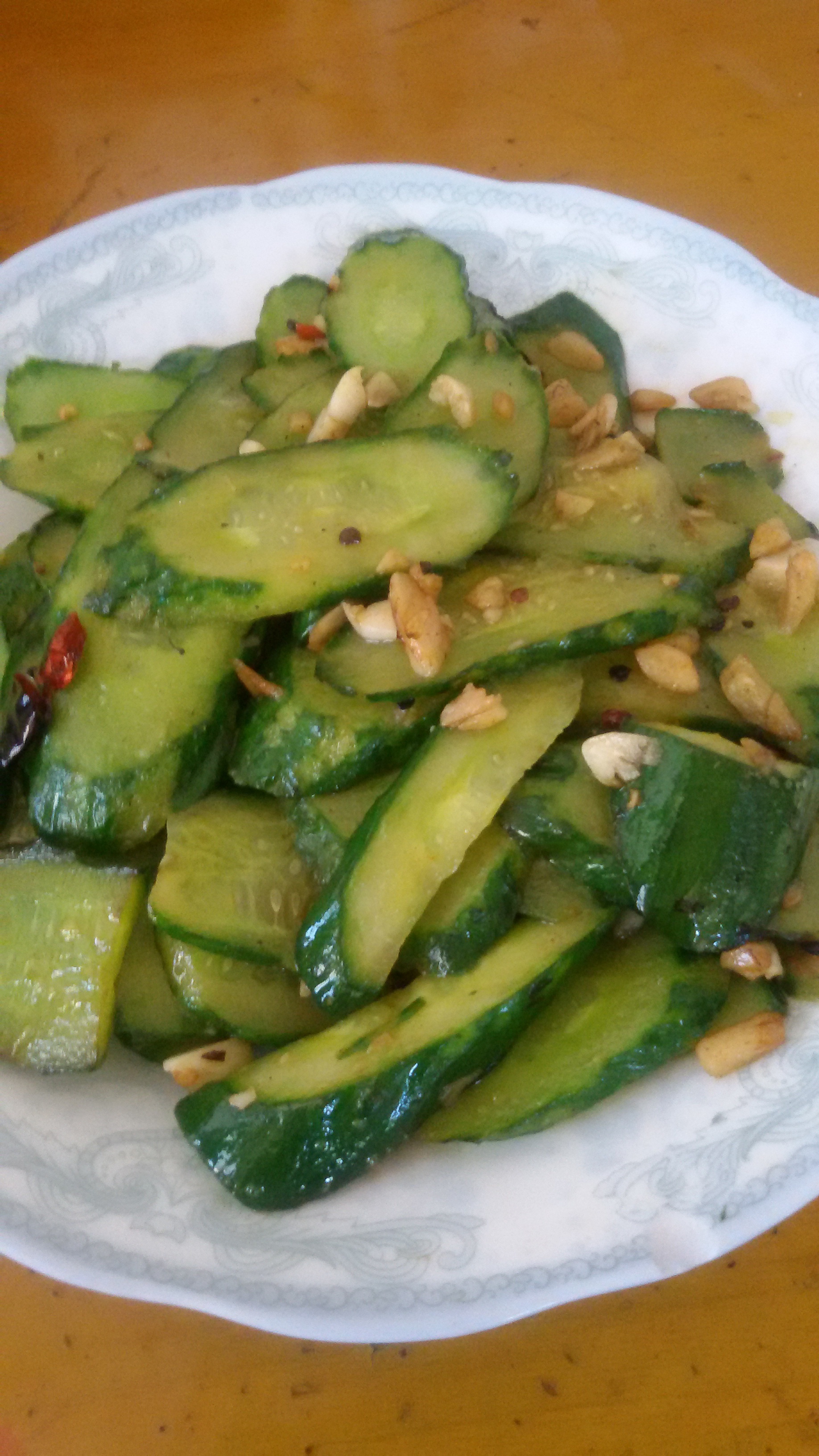 lq18做的香脆炒黄瓜