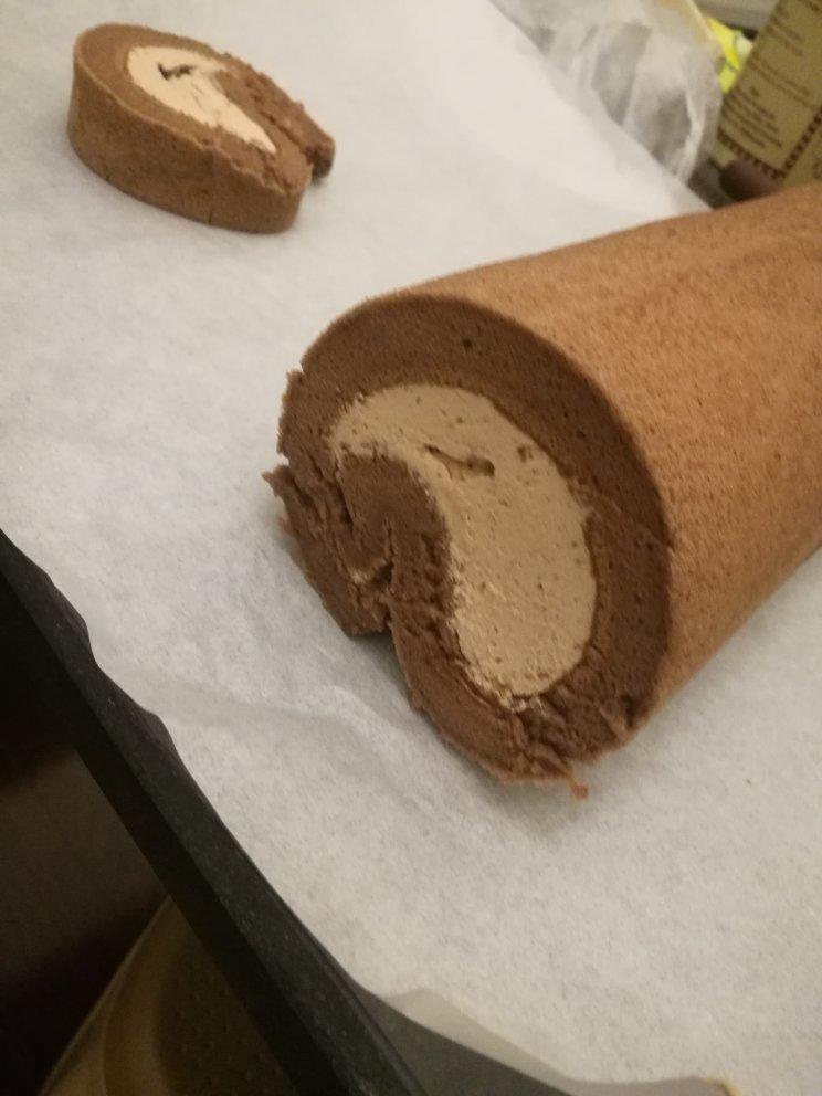 咸摩卡奶油卷/完美毛巾面技巧+回味无穷摩卡配方/烘焙视频蛋糕篇9「中卷」