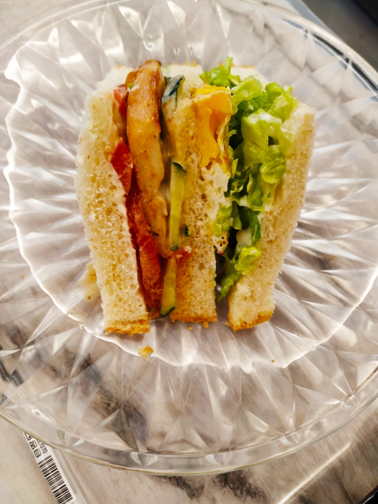 超简单又美味的三明治