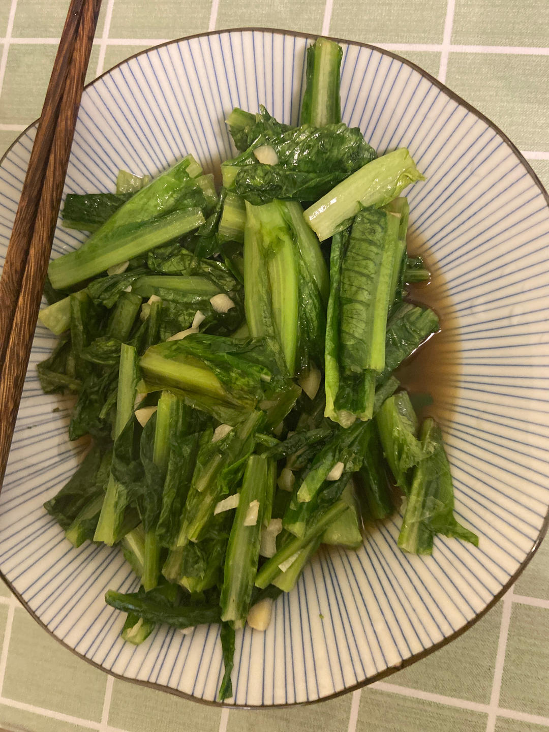 蒜蓉油麦菜（蚝油）