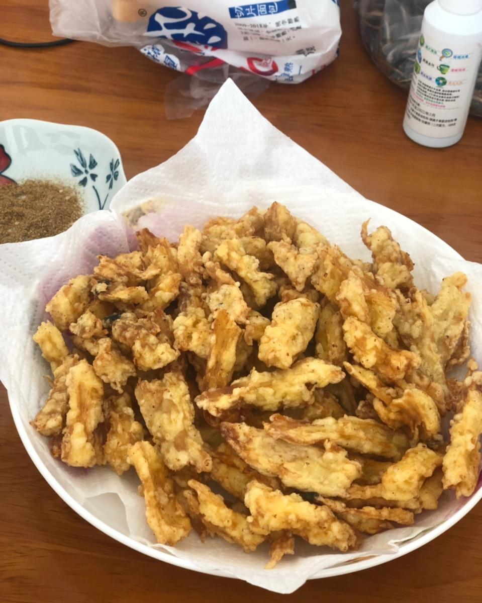 绝对惊艳到你💌一起来吃外酥里嫩，给肉都不换的椒盐杏鲍菇❗️