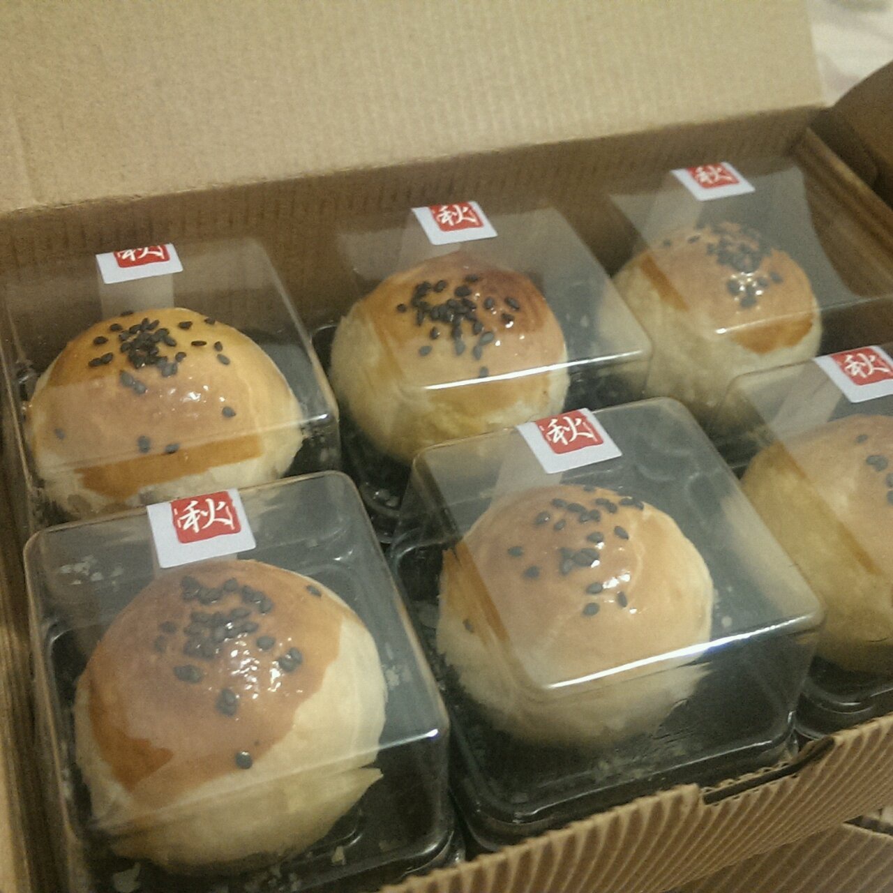 蛋黄酥~紫薯、抹茶、原味~花好月圆，中秋快乐~内附一次做六色蛋黄酥方法~