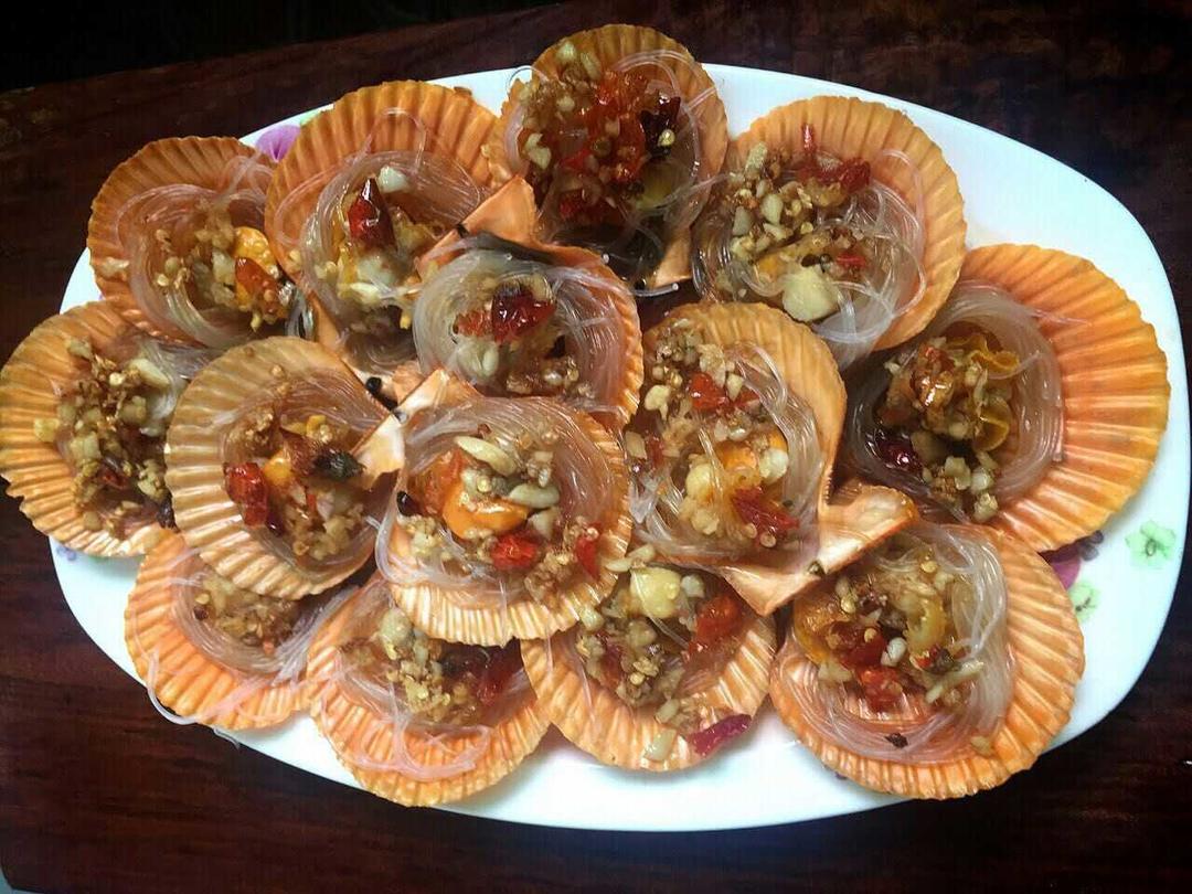 蒜蓉粉丝蒸扇贝