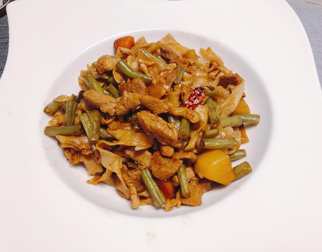 豆角焖面