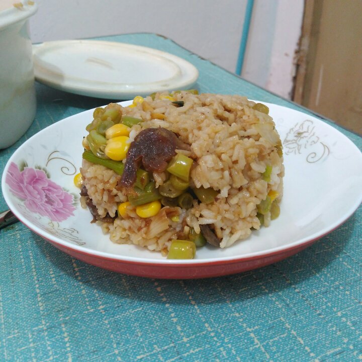 四季豆香饭