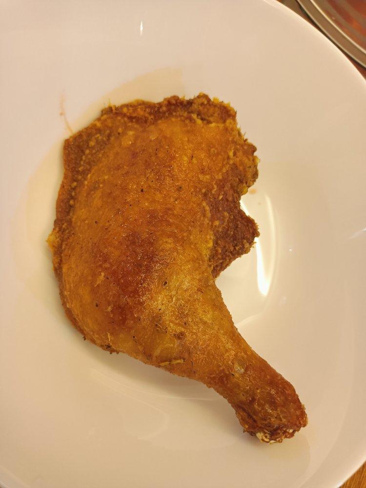 魔人布欧8woe做的港式茶餐厅序列生炸鸡腿