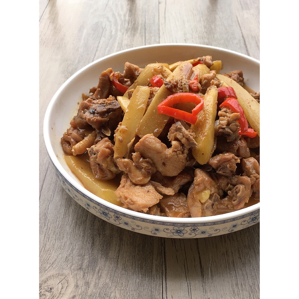 我最爱甜食做的路边荆煨鸡