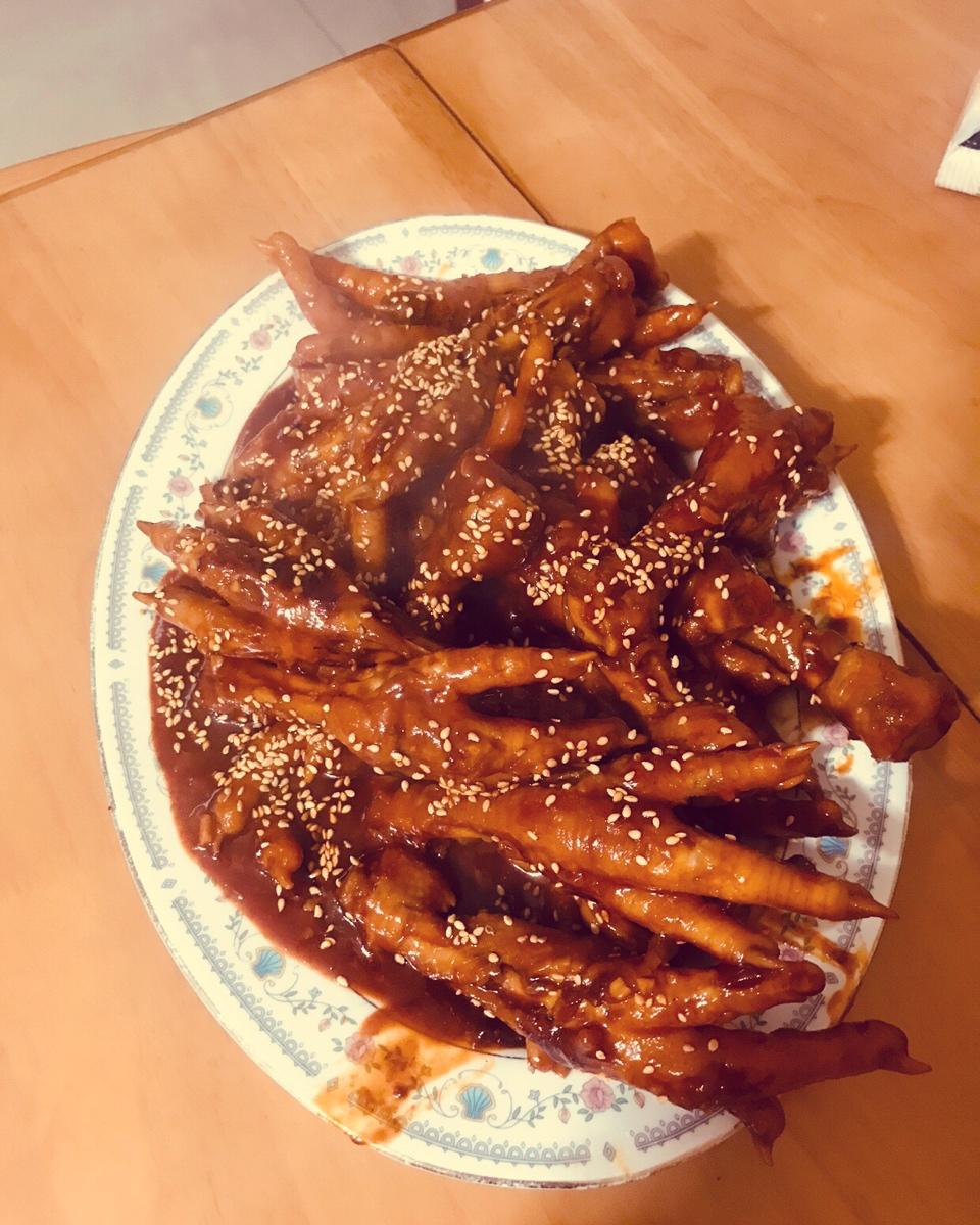 韩式火辣鸡爪
