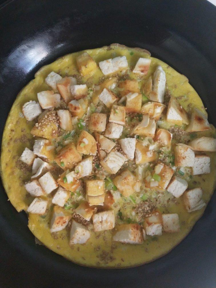 快手早餐新吃法:馒头摊鸡蛋