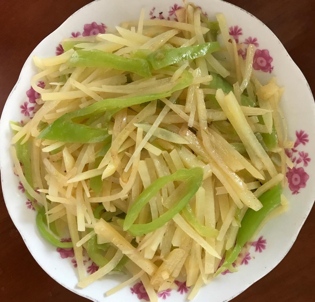 青椒土豆丝