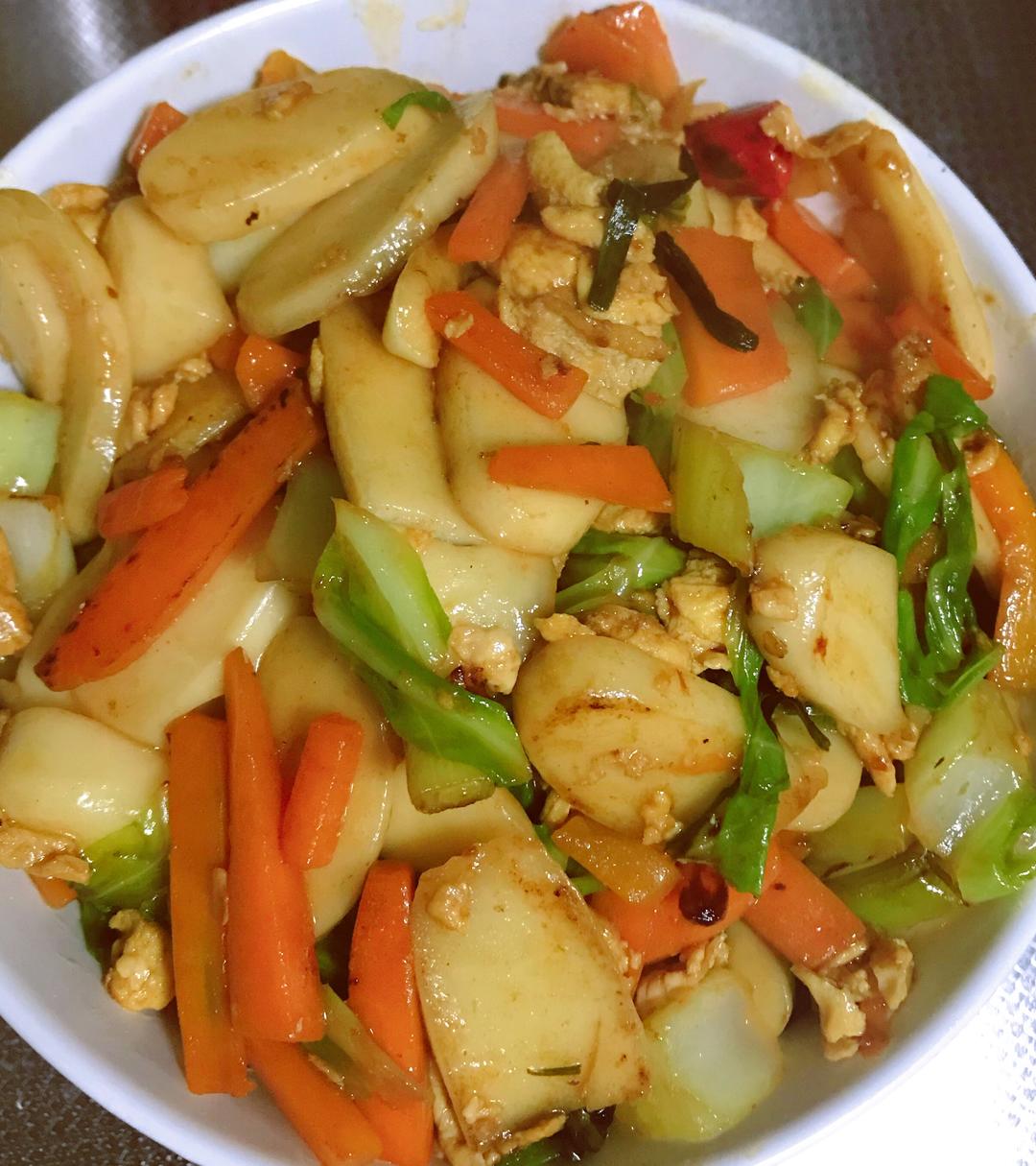 超好吃的炒白果