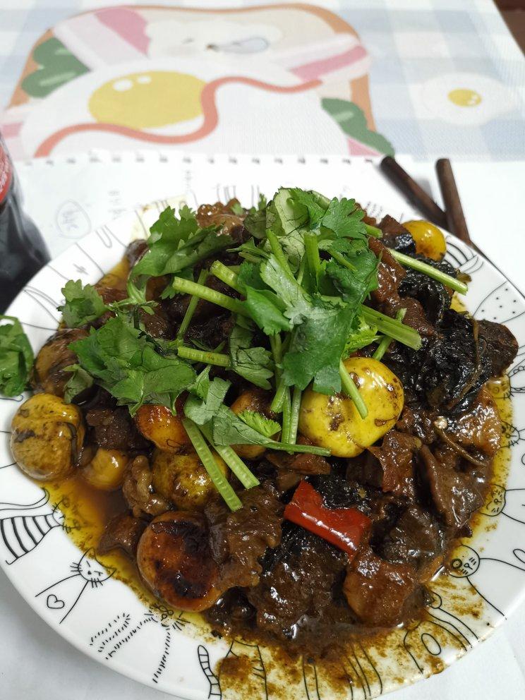 板栗烧牛肉