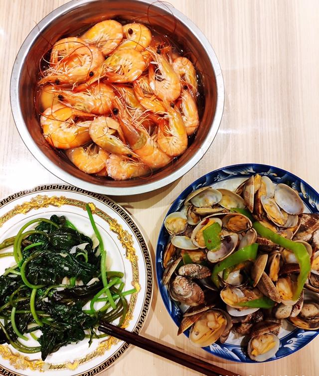 白灼大虾