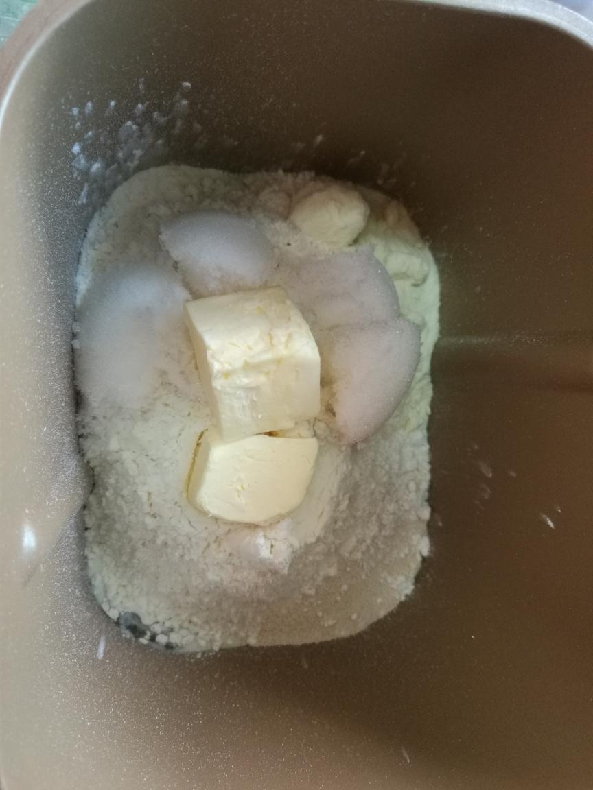 纯奶手撕吐司的做法 步骤1