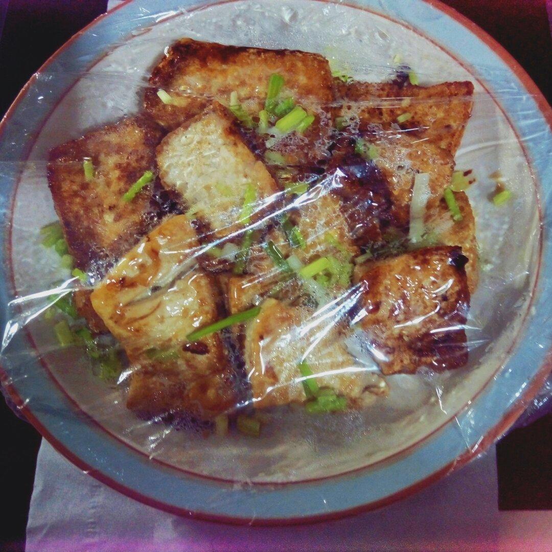 蚝油煎豆腐