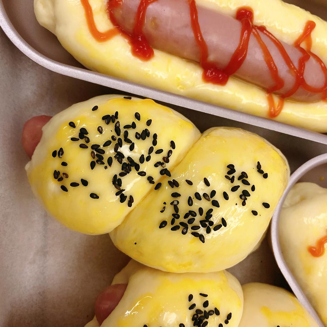 纯奶手撕吐司的做法 步骤1