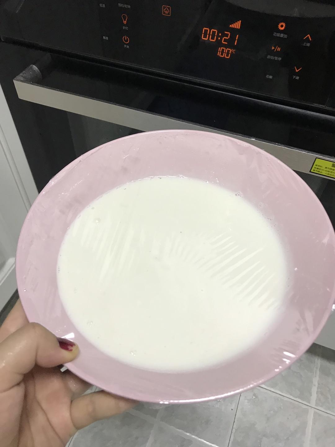 纯奶手撕吐司的做法 步骤1