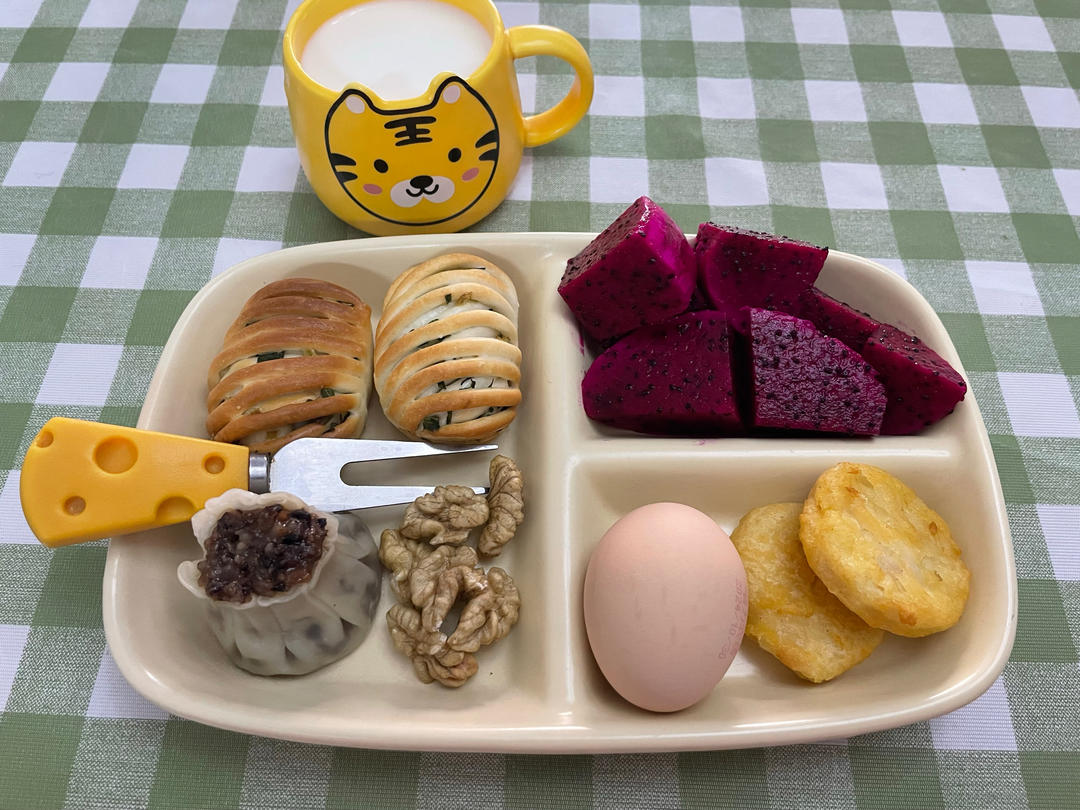 老母亲版小学生早餐 （升级为初中生早餐啦）
