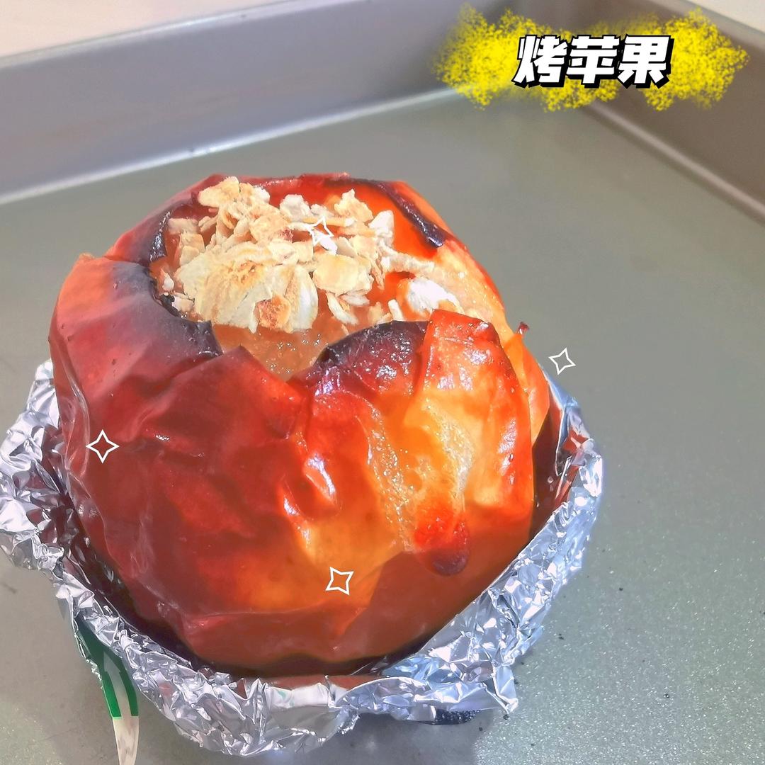 高颜值法式烤苹果，手残党下午茶福利
