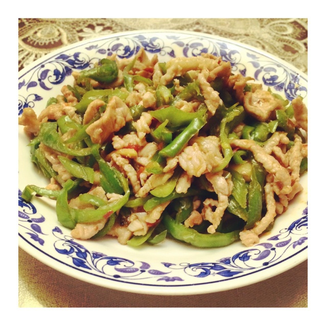 青椒肉丝