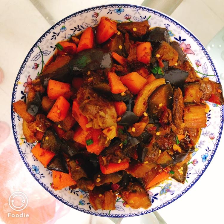 茄子炒肉