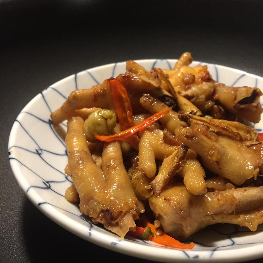 家庭版辣椒炒鸡爪