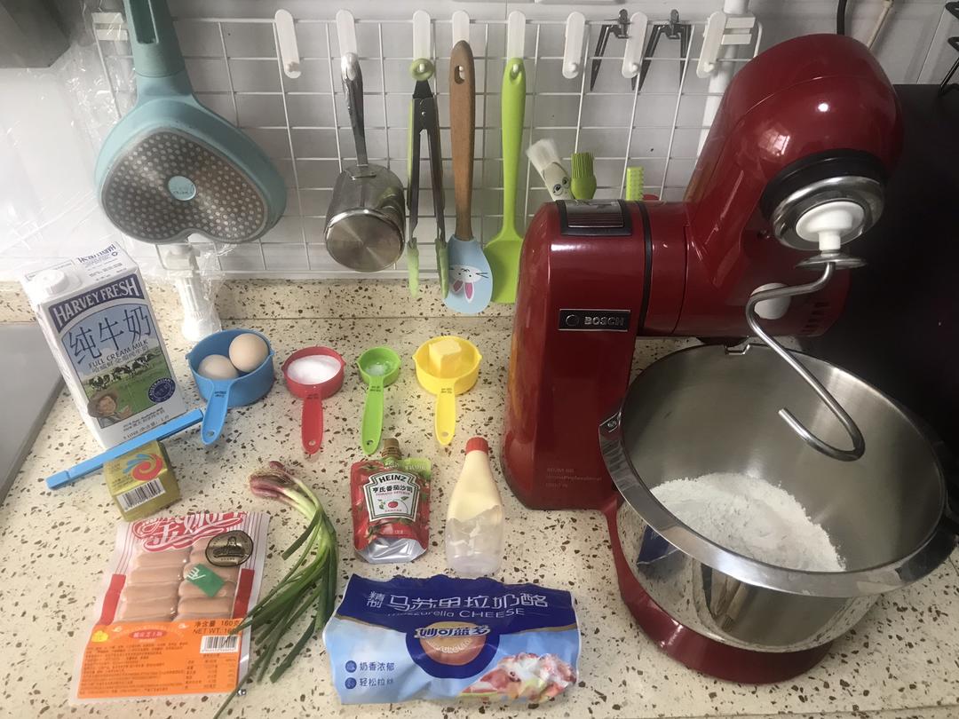 纯奶手撕吐司的做法 步骤1